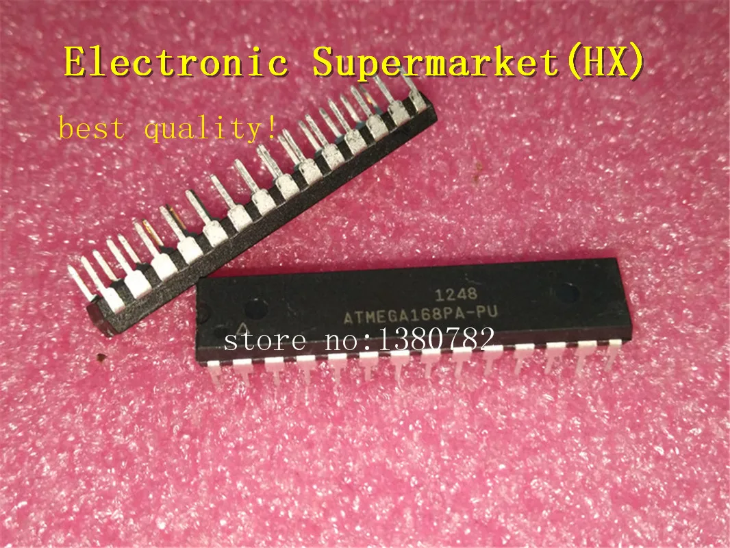 

Free Shipping 10pcs/lots ATMEGA168PA-PU ATMEGA168PA ATMEGA168 DIP-28 New original IC In stock!