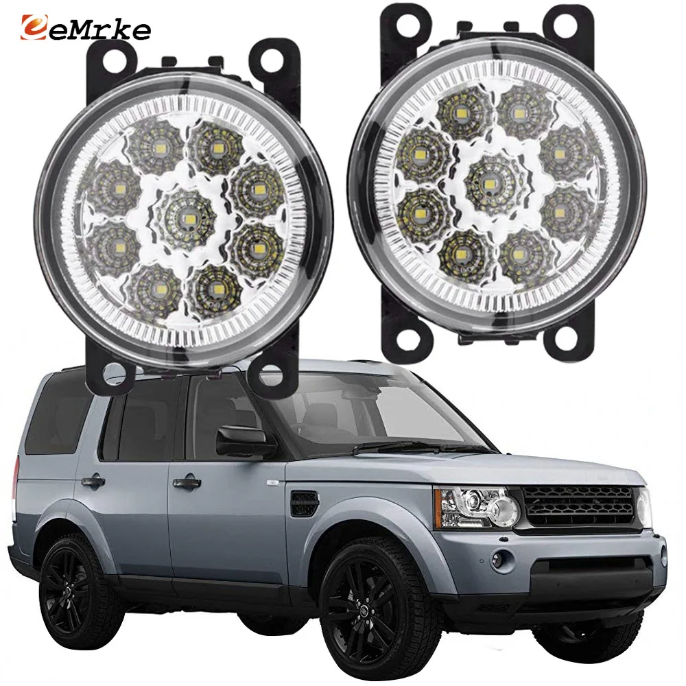 

Автомобильный Стайлинг для Land Rover Discovery 4 LR4 2009-2010 2011-2015 9 штук светодиодные противотуманные фары s лампа H11 12 В 55 Вт галогенные DRL передсветильник