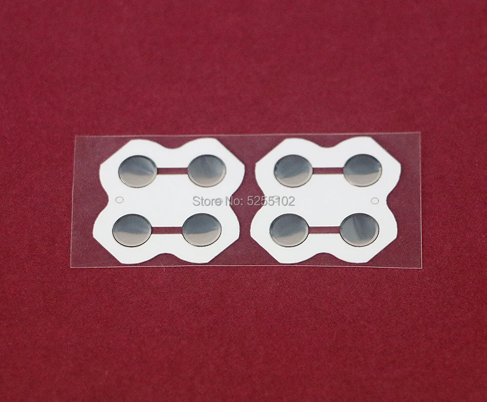 Película de mango izquierdo y derecho de 200 piezas para Nintendo NS Switch Controller D Pads d-pad Metal Dome Snap PCB board buttons