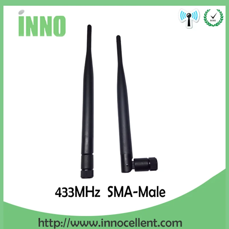 433 MHz Ăng Ten Lora 5dbi Lora SMA Đực Cổng Kết Nối Gấp 433 Mhz Antena Hướng Antenne Bộ Thu Không Dây IOT Lorawan 433 M