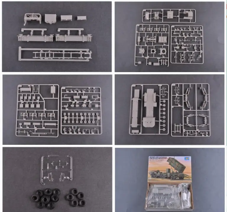 Trumpeter 07157 1:72 Scale M983 HEMTT/M901 Launching Station of MIM-104F Patriot SAM System PAC-3 Model Kit