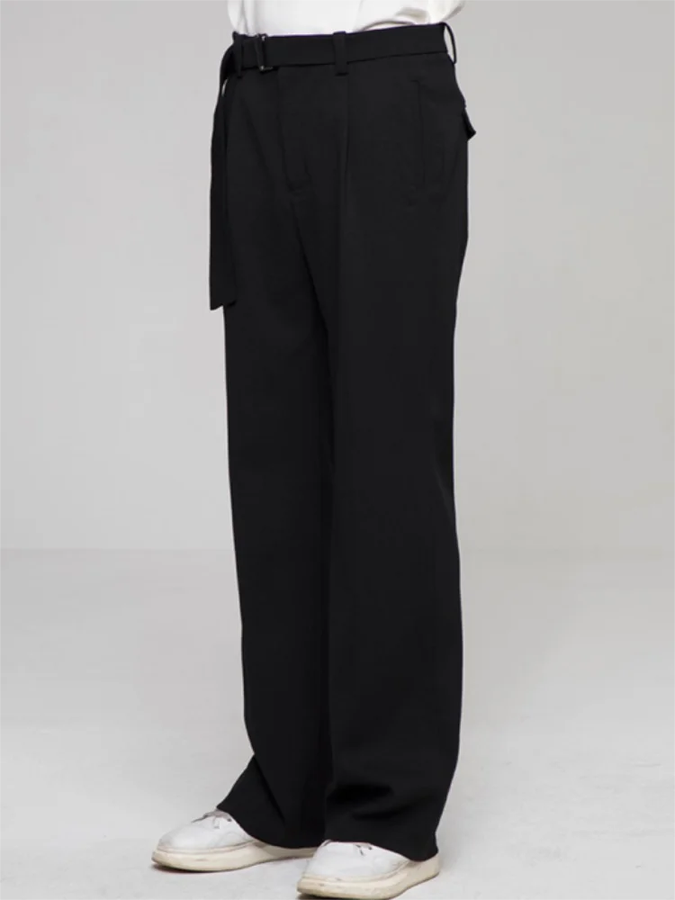 Men's new style men's hair stylist fashion trend street style hip-hop casual trousers long trousers plus-size singer costumes