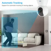 4K WiFi Indoor Security Camera #5