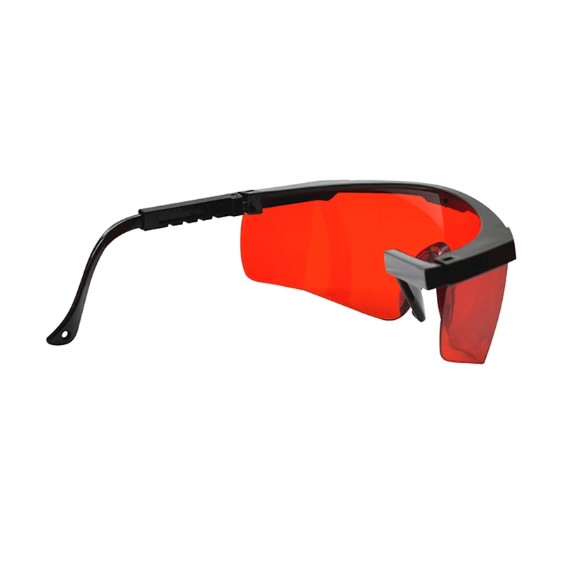 CLUBIONA Red Enhancing Glasses Adjustable Spectacle Industrial Labor Goggles Eyes Protection for Infrared Laser Level Lines