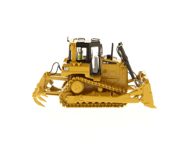 Tracteur sur chenilles en métal modèle DM 85910, Bulldozer Cat rpilla D6R XL 1:50