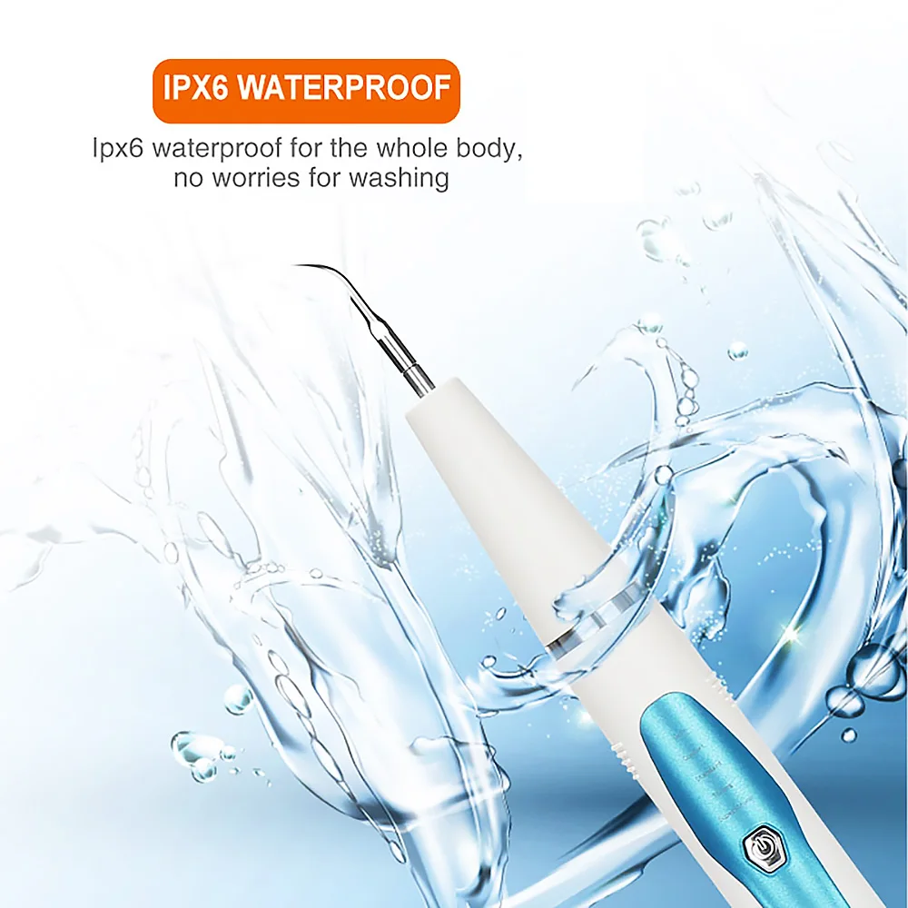 แบบพกพาทันตกรรมScaler Ultra Sonic Calculus Remover Scalingไฟฟ้าSonic RemoverคราบTartar PlaqueฟันWhitingทำความสะอาด