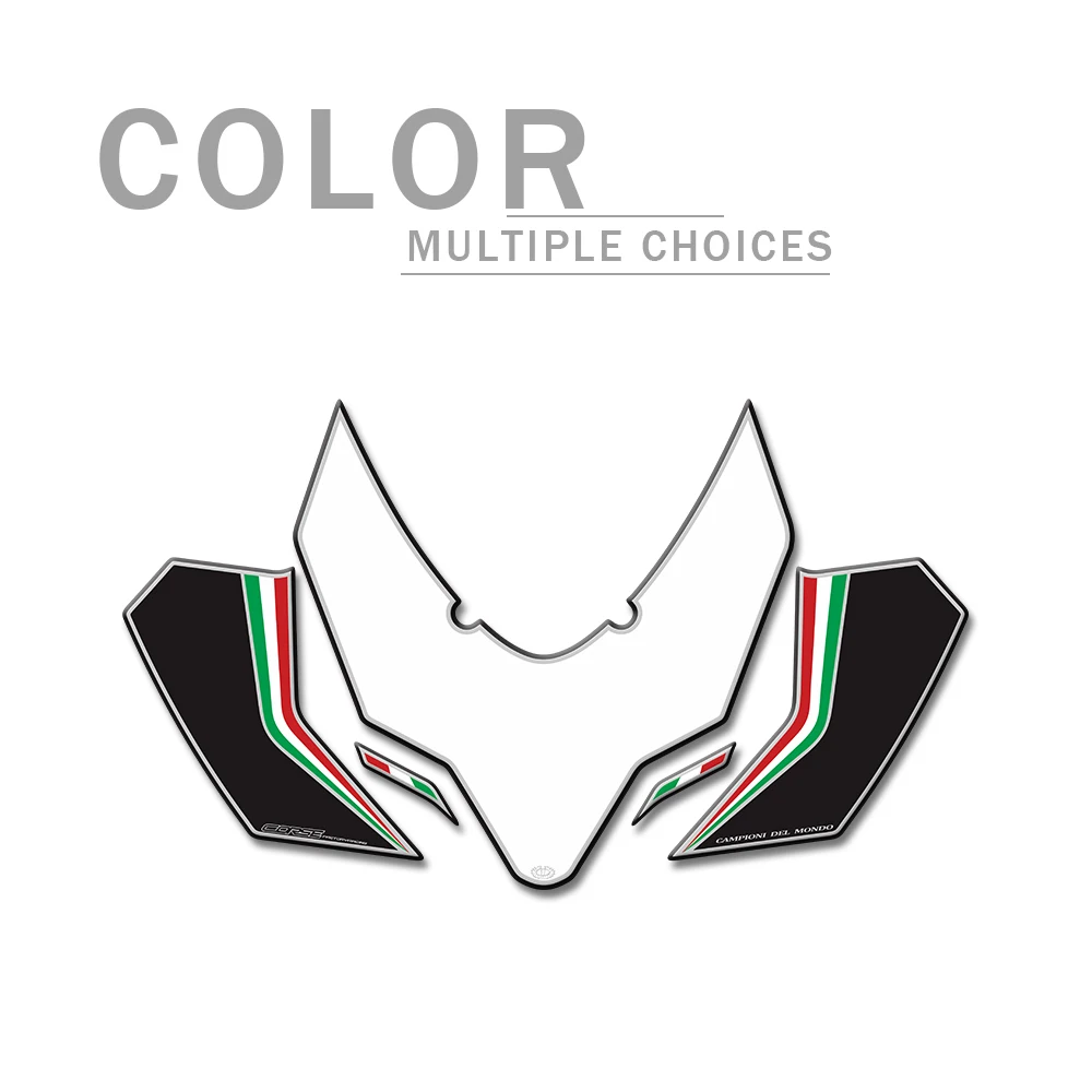 For Ducati Panigale 1199 899 2012-2015 Motorcycle Front Fairing Sticker Protector Number Board Moto Engine Vehicle Sticker