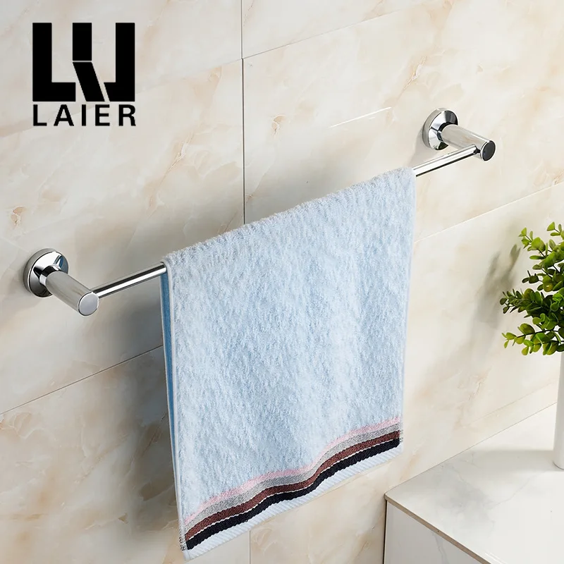 Vidric European conciseness towel bar / single towel hanging rod 304 stainless steel bathroom towel hanging single