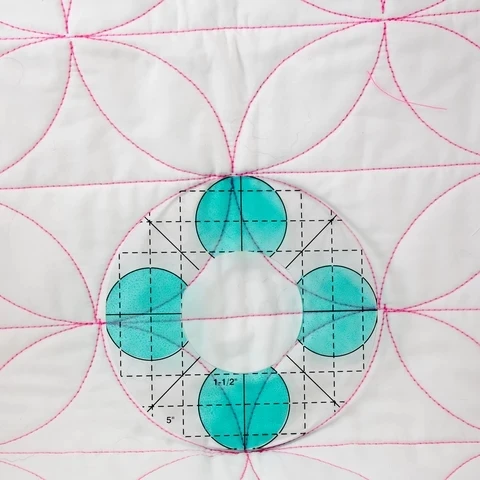 Free Motion Quilting Essentials Template sewing machine quilting ruler quilting template patchwork ruler quilter\'s ruler