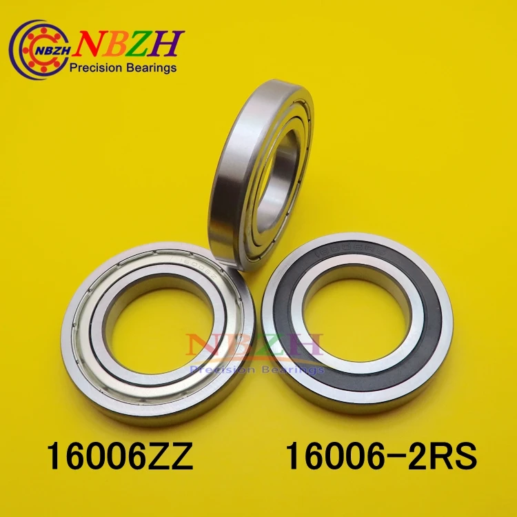 

Free Shipping NBZH bearingFree Shipping Double Shielded Deep Groove Ball Bearings 16006 16006-2RS 16006ZZ 30*55*9 Mm