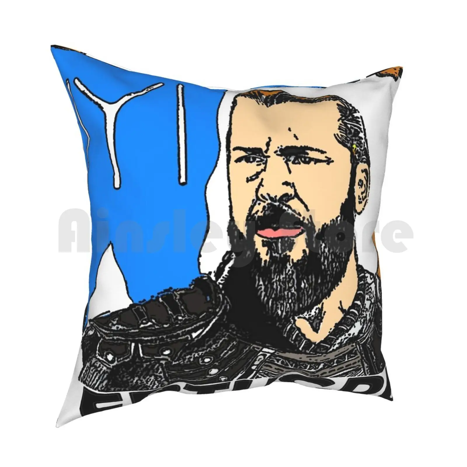 Ertugrul Pillow Case Printed Home Soft Throw Pillow Ertugrul Ressurection Turkey Islamic Netflix Series Superhero