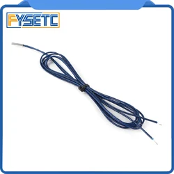2pcs/lot PT1000 Probe 4mm * 30mm RTD 1m-wire Platinum Thermal Resistance Sensor For 3D Printer E3D Volcano/ V6 Heater Block