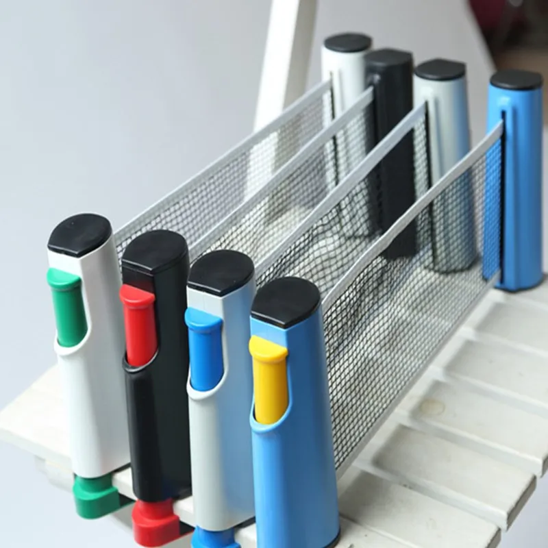 

Portable Retractable Ping Pong Net Table Tennis Sports Exercise Rack Accessories for Indoor Universal Ping Pong Table Equipments