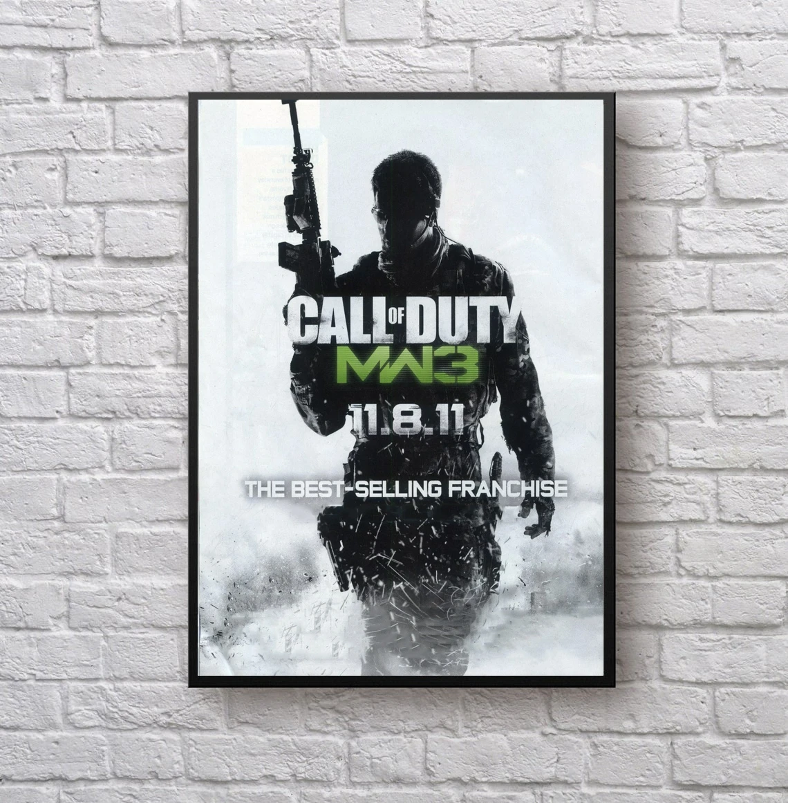 Modern Warfare Game Poster Home Wall Painting Decoration (No Frame)