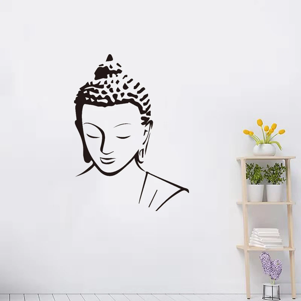 Religion Buddha Pattern Wall Decal Sticker Home Decor Removable Art Vinyl Mural for Living Room Bed room Wall Art decoration