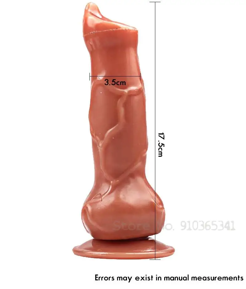 Big dog animal dildo, Realistic design with suction fake penis consoladores femenino, No vibrator anal dildos sex toys for woman