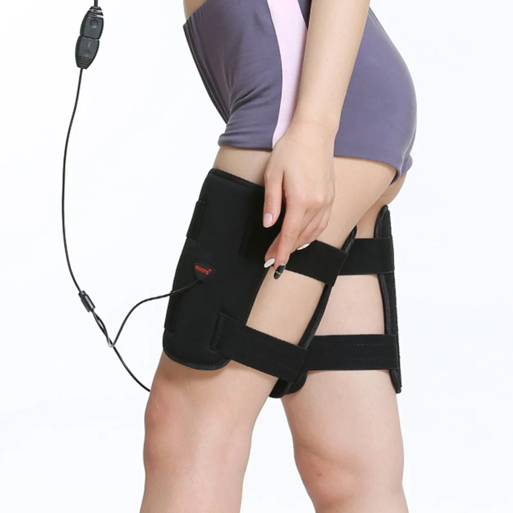 Eletric Muscle Stimulator Massager TENS Anti Cellulite EMS Legs Belts Muscle Trainner ABS Slimming Thigh Weight Loss Band