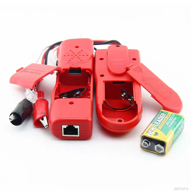 NOYAFA NF-806R Network Cable Tester  Wire Tracker RJ45 RJ11 with Alligator Clip Cable Track