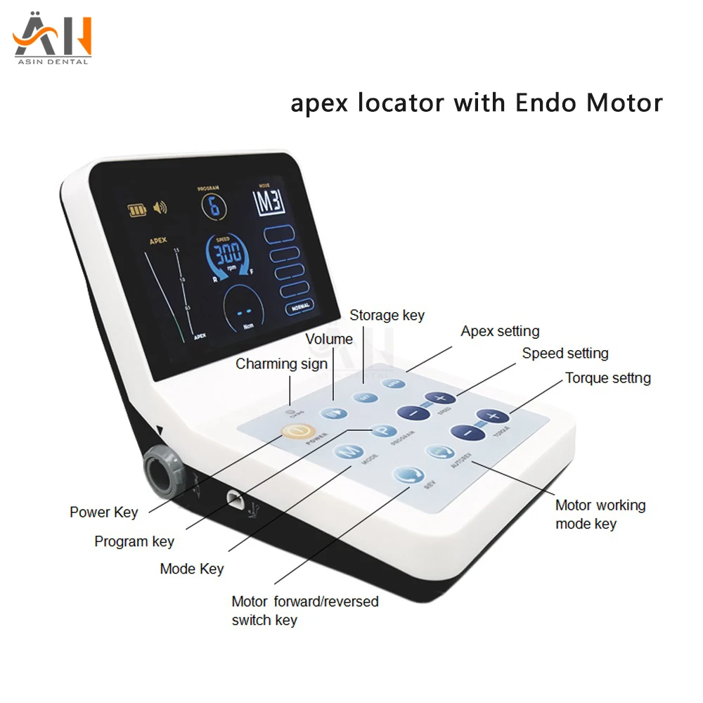 Dental R-SMART PLUS wireless Apex Locator With Endo Motor Spare Parts root cancal instrument dental equipment