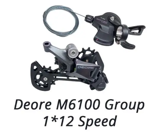 DEORE M6100 trigger shifter rear derailleur 12s MTB bike