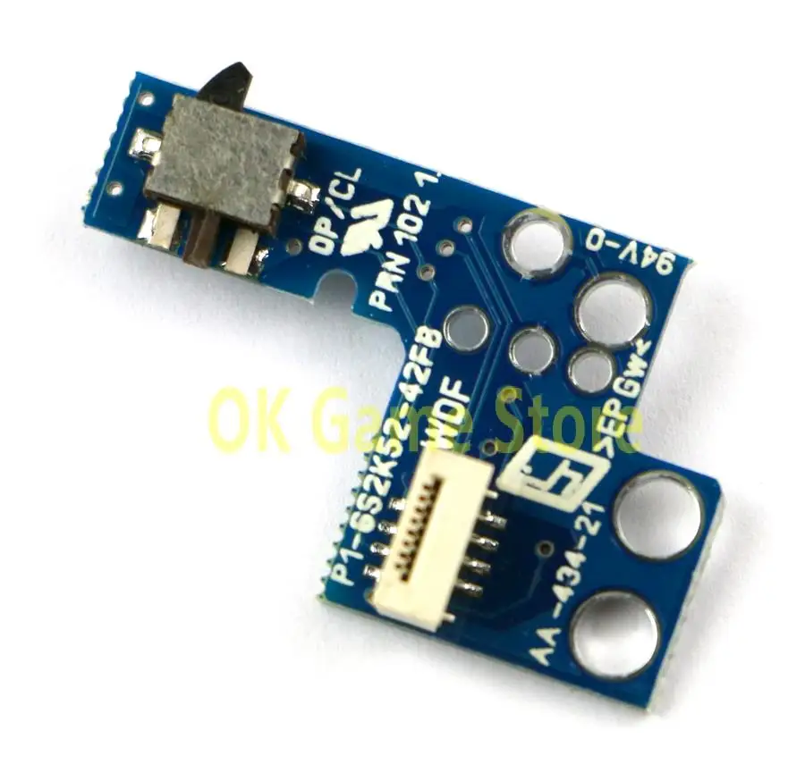 20 قطعة/الوحدة On/Off مجلس ل PS2 90000 9000x السلطة إعادة تعيين التبديل PCB مجلس ل بلاي ستيشن 2 PS2 9 واط إصلاح أجزاء
