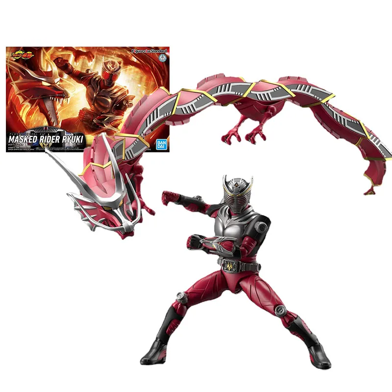 

Bandai Kamen Rider Figure FRS Rise Masked Rider Ryuki Dragon Anime Figure Genuine Model Action Toy Figure Toys for Children