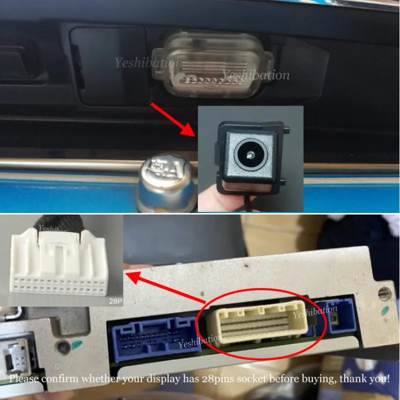 Car Rear View Camera For Mazda 6 Atenza Mazda6 Sedan 2015~2017 - Back Up Reverse Camera RCA & Original Screen Compatible