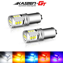 Bombillas LED Canbus para luces de marcha atrás de coche, luces de estacionamiento, luces de matrícula, domo de mapa Interior, 2 piezas, H21W, BAY9S, BAX9S, BA9S