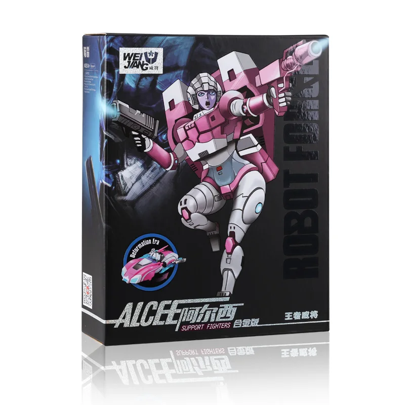 

Weijiang wei jiang Transformation Robot Oversized Arcee Metal Part action figure toy free shipping