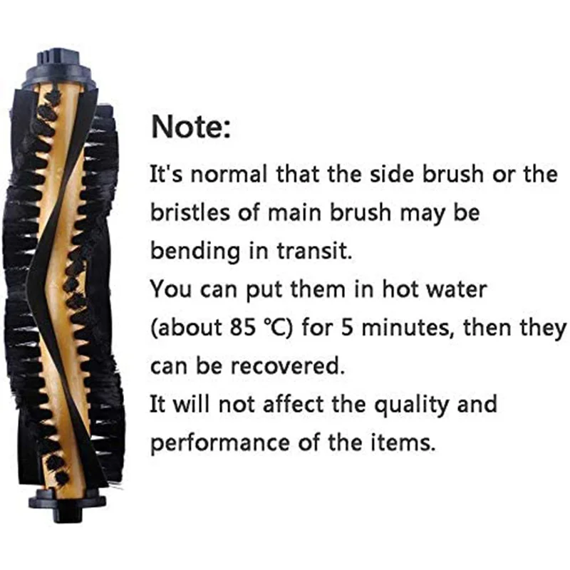 Main Roller Brush Accessories For Ecovacs DEEBOT N79S N79 Cecotec Conga Excellence 990 5040 Eufy RoboVac 11 11C iboto aqua V710