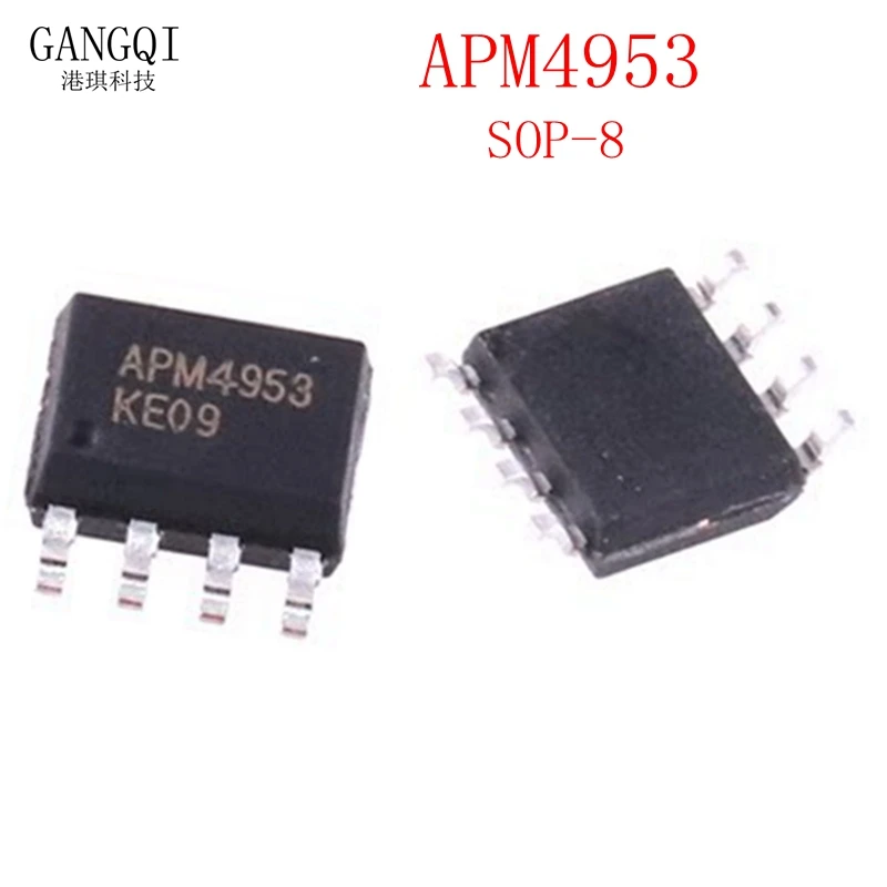 20Pcs/lot New CEM4953 APM4953SC APM4953 4953 MW4953 Dual P-Channel Enhancement Mode MOSFET SOP-8