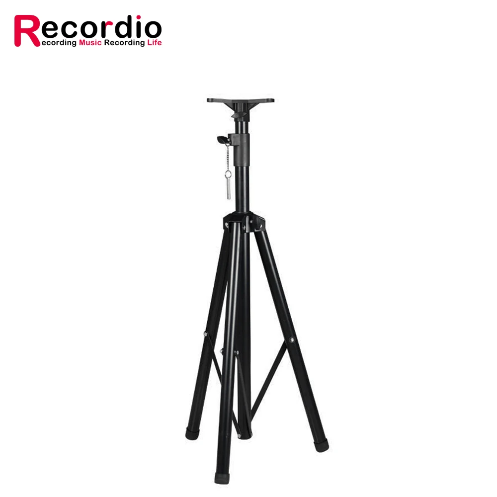 GAZ-610 Portable Folding Speaker Tripod Adjustable Height Tripod Professional Speaker Stand