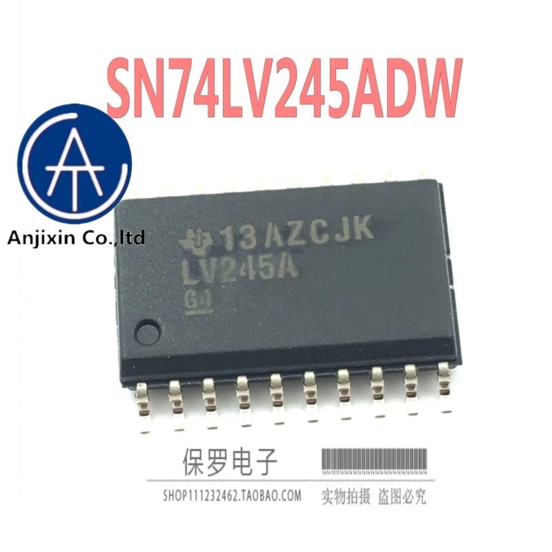 

10pcs 100% orginal and new transceiver SN74LV245ADWR silk screen LV245A SOP-20 in stock