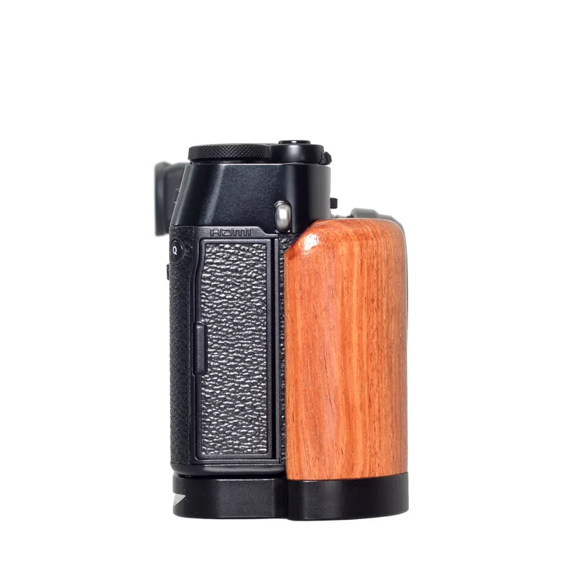 Soporte en L de madera para cámara Fuji X100V Fujifilm, placa Vertical de agarre