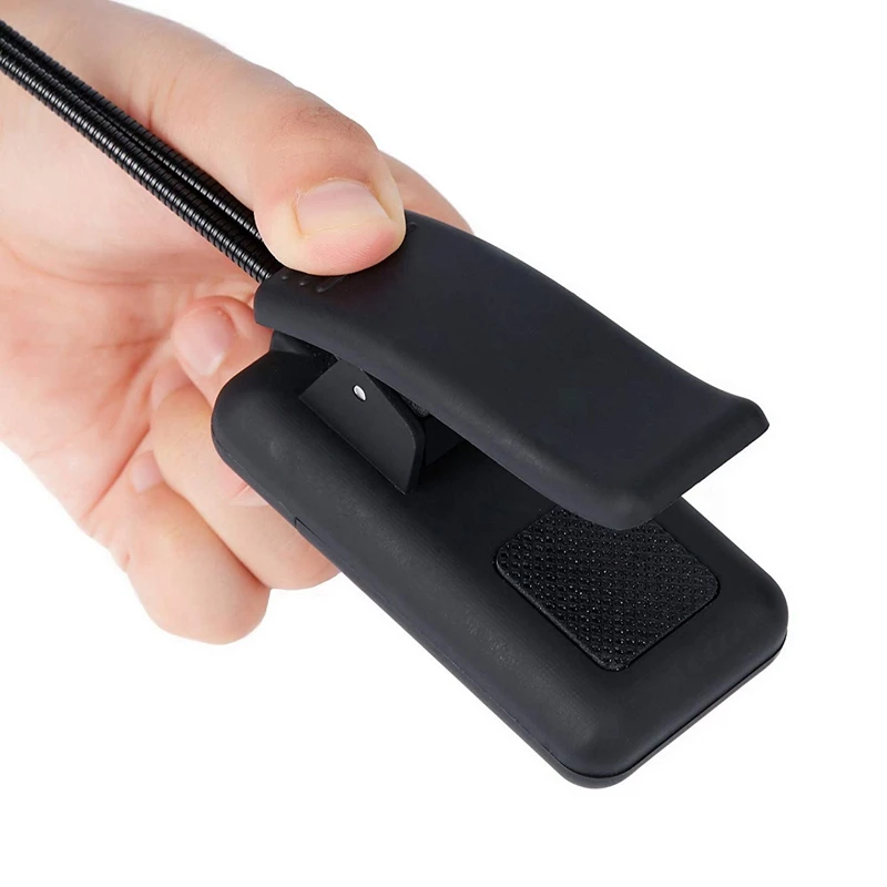 Music Stand Light Clip On lampada a LED-nessun sfarfallio, completamente regolabile, 6 livelli di luminosità-anche per la lettura di libri, acquacoltura, Mi