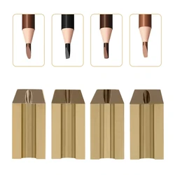 1pc Gold/Black Eyebrow Pencil Sharpener Knife Sharpening / Drawing Line Eyebrow Pencil Base Eyebrow Makeup Tattoo Tools
