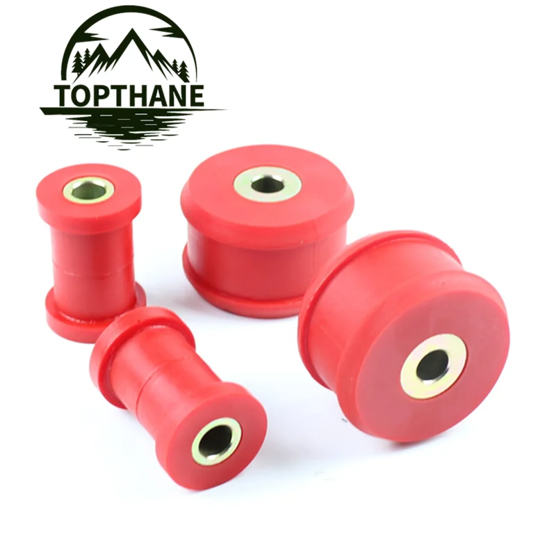 PROTHANE-Front Control Arm Bushing Kit FOR VW Beetle 98-06 / Golf 85-06 / Jetta 85-06 Polyurethane RED