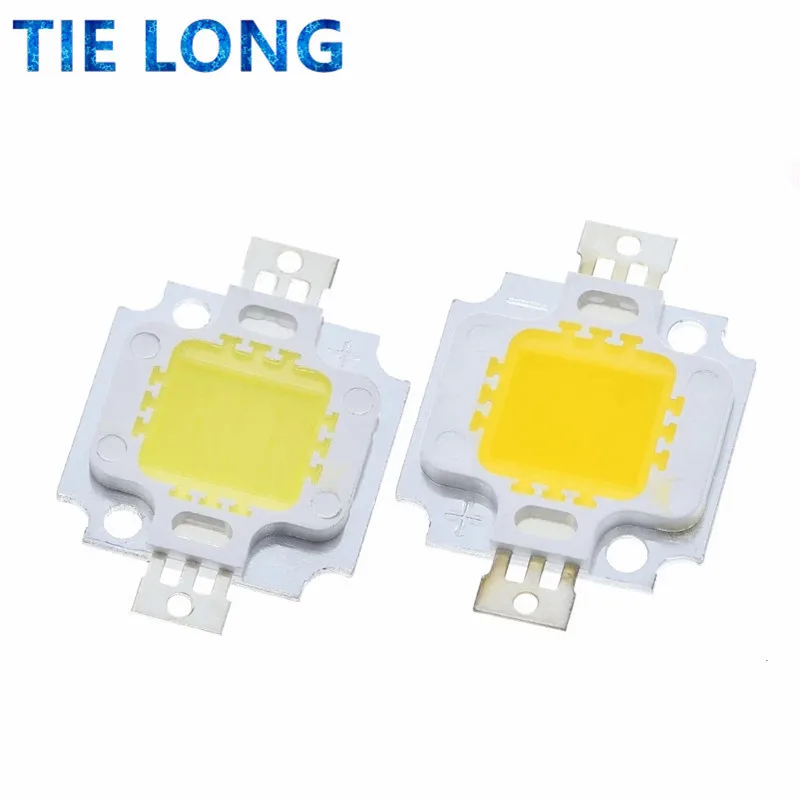 10pcs/lot 10W LED Chip Bulb 10w led 900lm warm white Lamp Light White High Power 20*48mli Chip for flood lamp