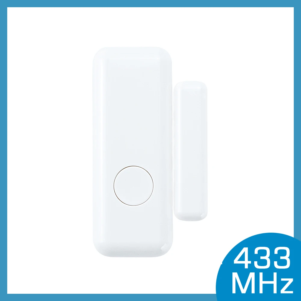 Door Window Sensor Wireless 433MHz Magnetic Switch Contact Detector Signaling for Intruder home Security Alarm System