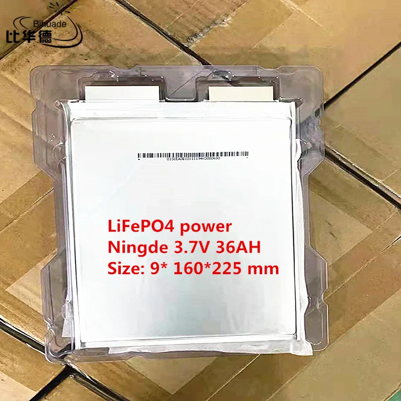 

LiFePO4 power 36AH 3.7V 9*160*225mm equipped with outdoor suitable for electric forklift, RV energy storage, on-board powe