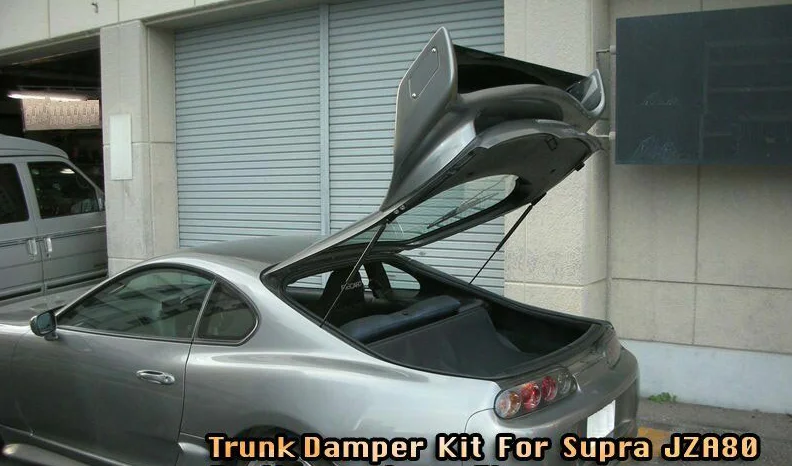 Rear Tailgate Damper for Toyota SUPRA JZA80 1993-2002 hatchback with Spoiler Trunk Boot Gas Charged Gas Struts Lift support