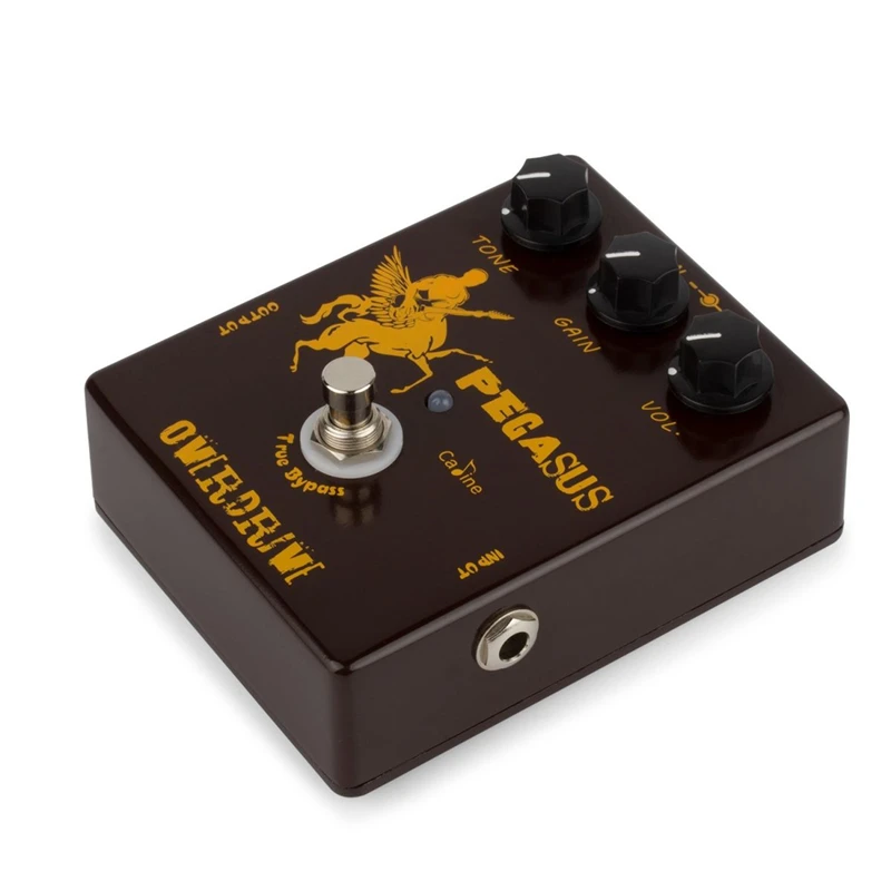 Imagem -04 - Caline Pegasus Overdrive Pedal de Efeitos de Guitarra Cp43 Klon Centauro Simulação Acessórios de Guitarra