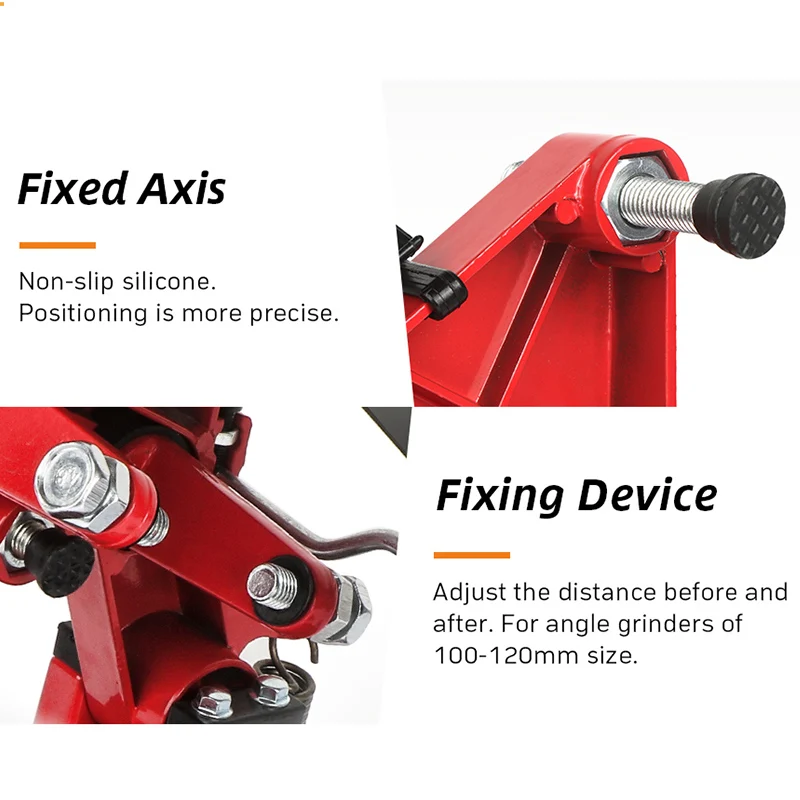 Two Style Universal Grinder Accessories Angle Grinder Holder Woodworking Tool DIY Cut Stand Grinder Support Dremel Power Tools