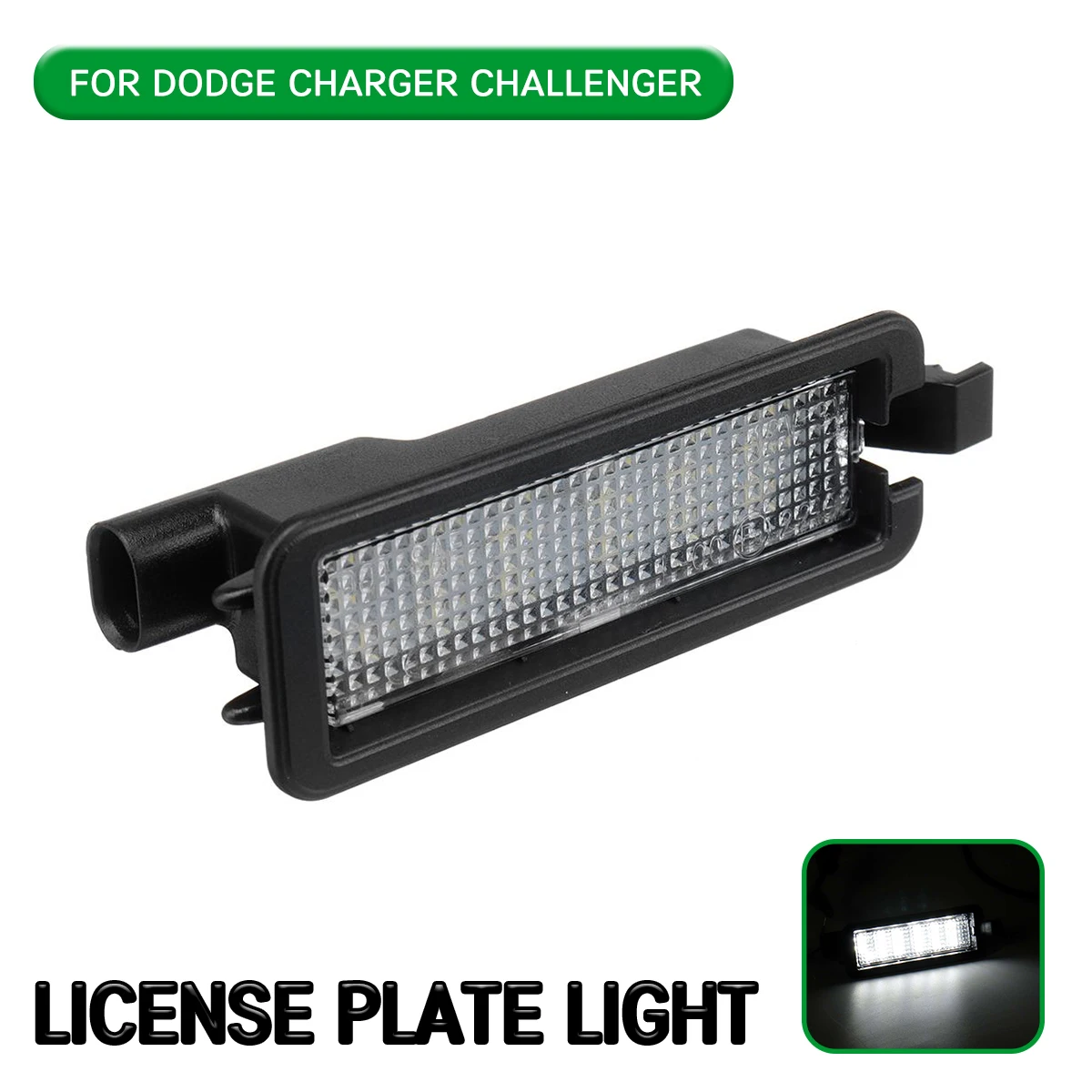 LED Số Giấy Phép Bảng Đèn Đèn Dodge Charger Challenger Chrysler 300 2015 2016 2017 2018 68211290AB