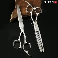 Tijeras de peluquería Titan, herramienta de peluquero, tijeras de salón, corte de pelo