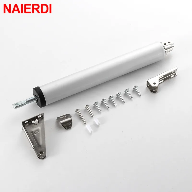 NAIERDI Soft Close Automatic Buffer Door Closer,Aluminum Alloy Door Closer,Adjustable Buffer Force,Load Up To 35kg Door Hardware