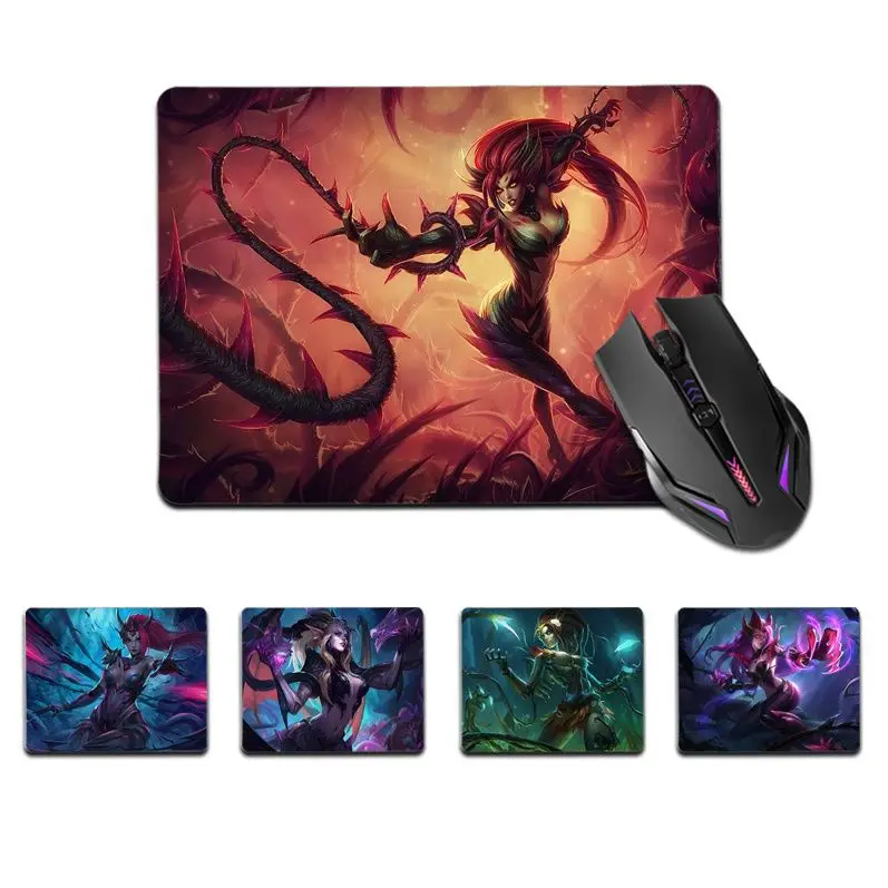 

FHNBLJ League of Legends Zyra Gamer Speed Mice Retail Small Rubber Mousepad Smooth Writing Pad Desktops Mate gaming mouse pad