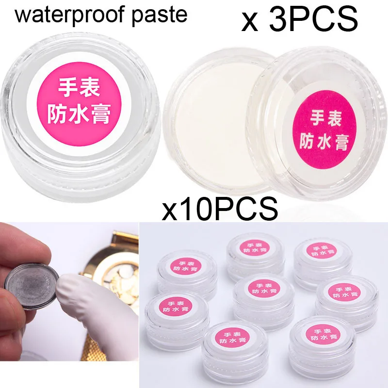 

Silicone Grease Watch Cover Case Waterproof Paste Waterassist Cream for Watchmaker Maintenance Practical Watch Repair Tool Set
