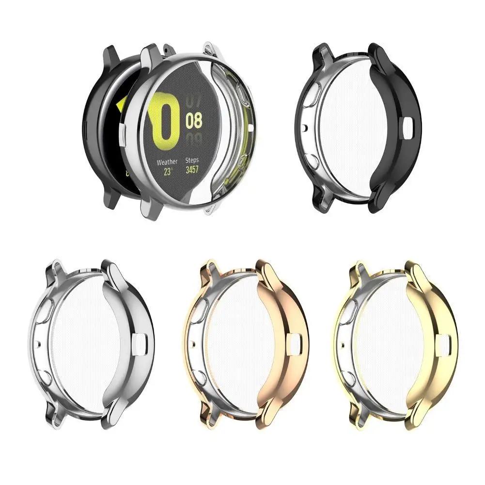 

TPU Frame Protective Cover Bumper Case for Galaxy Watch Active 2 44mm Wearable Devices Smart Accessories