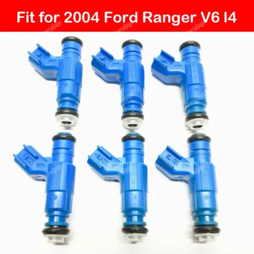 

6pcs OEM Bosch Fuel Injector fit for FORD RANGER 2004 XLT 2.3L l4 3.0L 4.0L V6 GAS